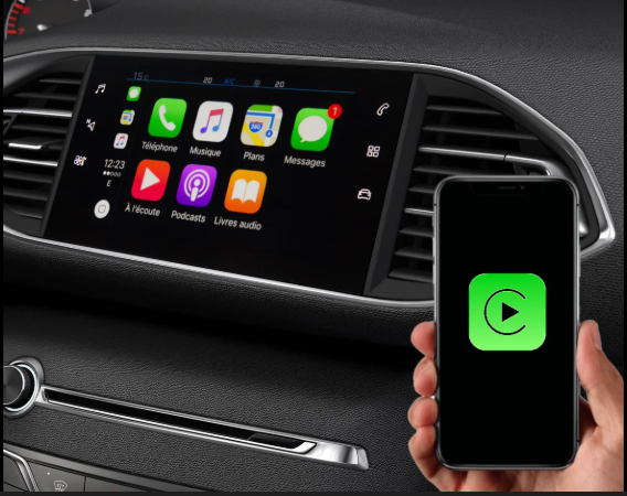 Module CarPlay & Android Auto Sans Fil pour Peugeot & Citroën (Système SMEG / SMEG+) - Compatible 208, 308, 508, C4, DS3, DS5