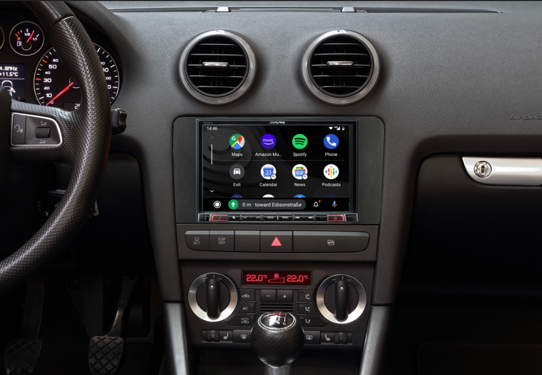 Autoradio Android 12 pour Audi A3 8P (2003-2013) - GPS, CarPlay & Android Auto Sans Fil